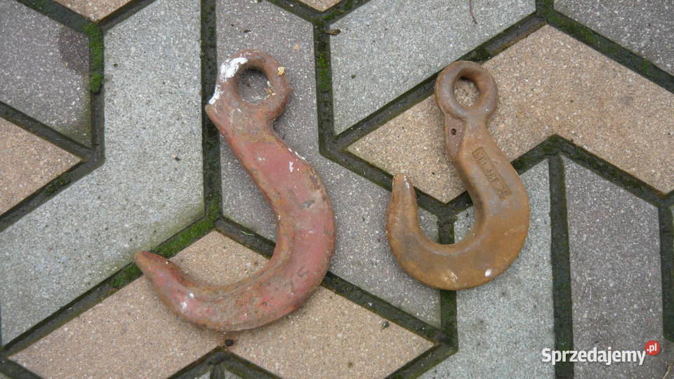 Hak stalowy do liny stalowej wciągarki zawiesia Pozostałe Sokółka
