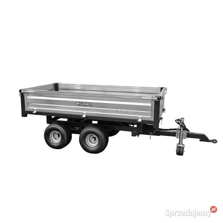 Przyczepa rolnicza dwuosiowa 25T z kiprem Przyczepy rolnicze Tajęcina