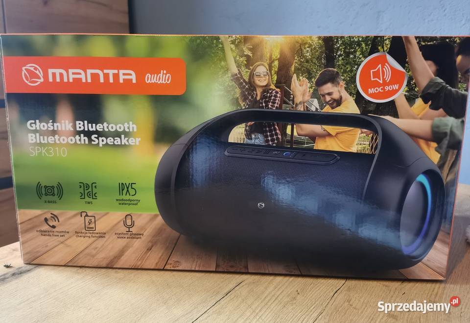 Głośnik bluetooth manta spk310 Żary
