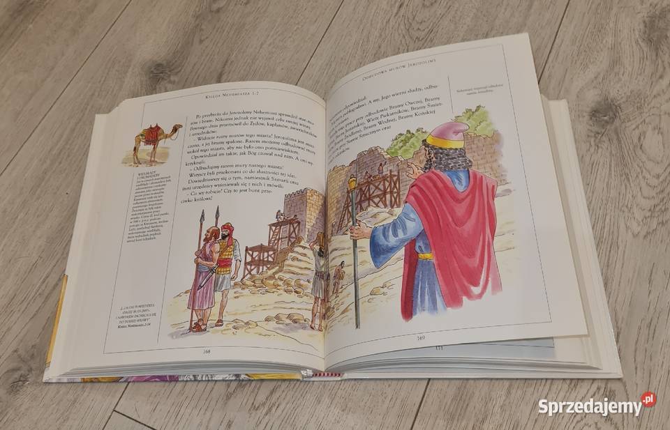 Książka Ilustrowana Biblia Dzieci twarda sprzedam