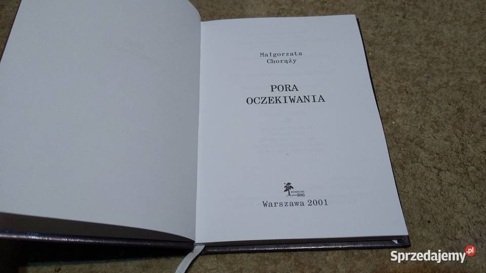Pora oczekiwania Małgorzata Chorąży Gdańsk