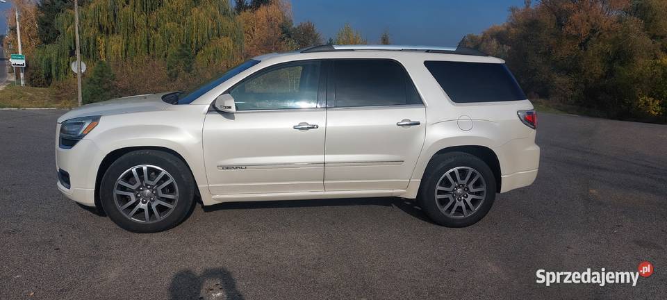 GMC acadia DENALI ZAMIANA 7osob 2013r OKAZJA 3564cm3 Acadia