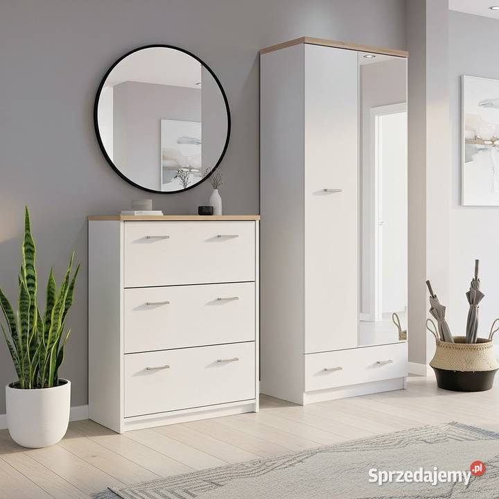 TOP MIX szafka na buty 3k biały dąb sonoma Wrocław sprzedam