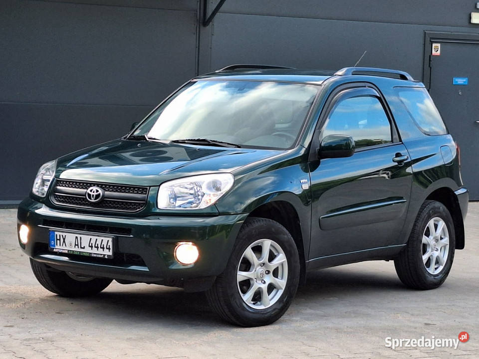 Toyota RAV4 4X4 benzyna 20VVTi z Niemiec stan II relingi dachowe Olsztyn