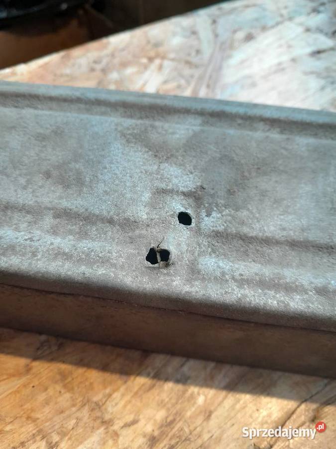 Stare pudełko stalowe skrzynka na narzędzie PRL Dąbrowa Górnicza