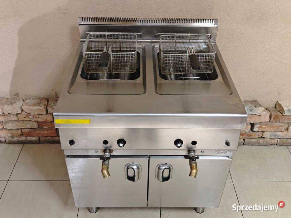 Frytownica gazowa podwójna OFG 8075 14 kW Góra sprzedam