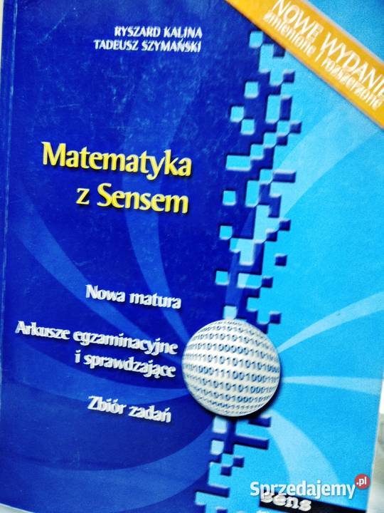 Matematyka z sensem matura antykwariat szkolny Warszawa