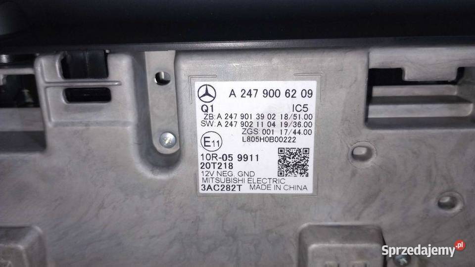 Zegary Wyświetlacz Mercedes Lcd Licznik W177 A dolnośląskie