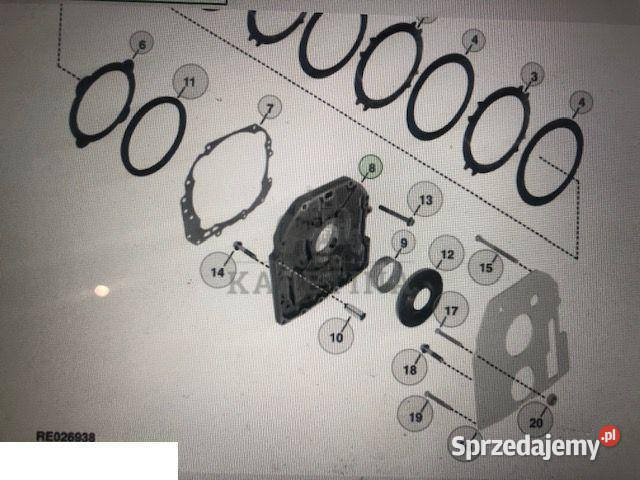John Deere Obudowa Skrzynia Power quad r124437 Jastrzębniki