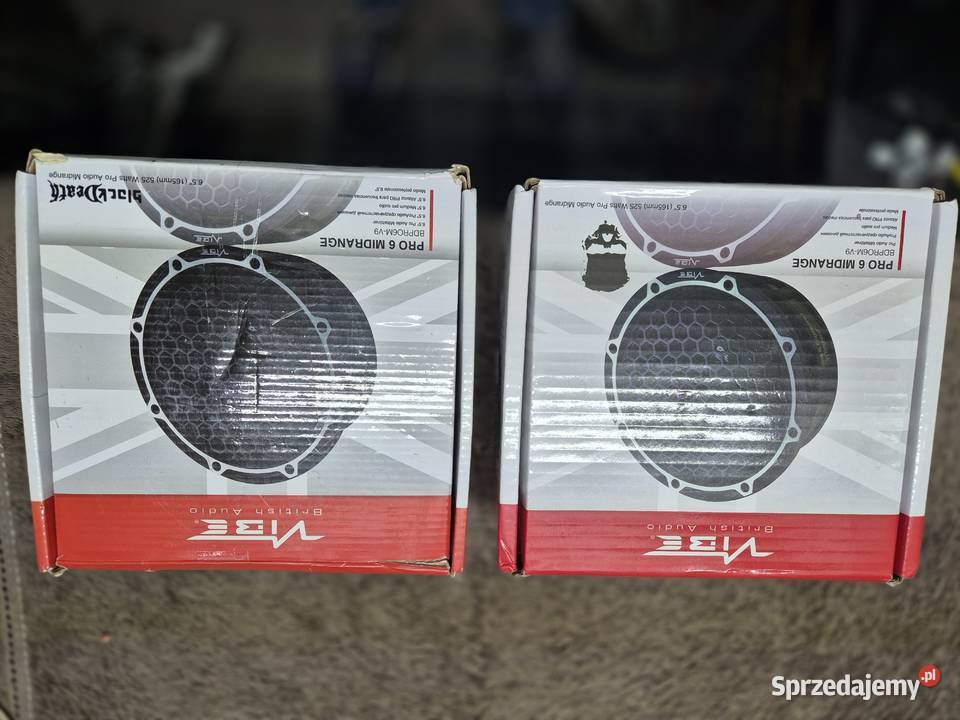 Glosniki midbass vibe bdpro6m v9 Goleniów sprzedam