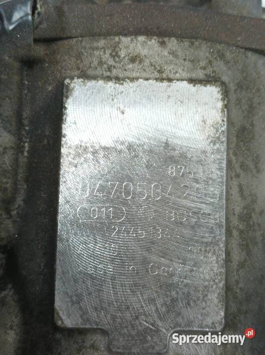 POMPA WTRYSKOWA DO REGENERACJI 0470504205 22 DTI Rok produkcji 2002 Motoryzacja