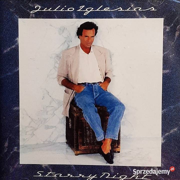 Wspaniały Album Cd JULIO IGLESIAS Album Starry 1 płyta Tarnów
