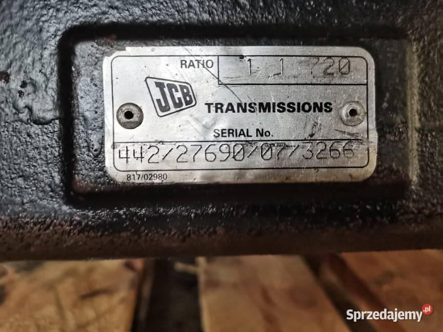 Kosz skrzyni Powershift JCB 54170 459M5158 Wilkowo