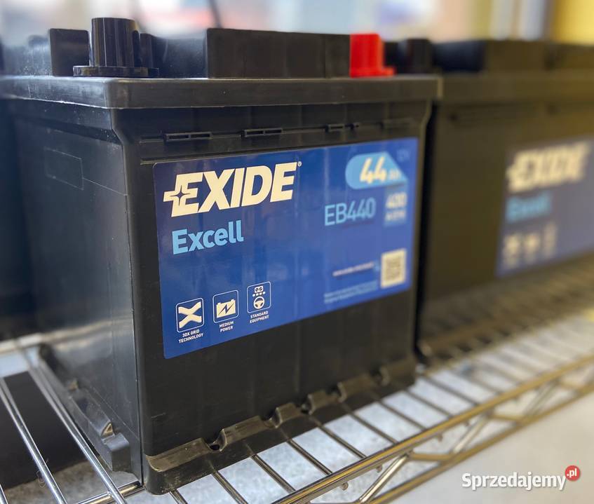 Akumulator Exide Excell 44Ah 400A DOWÓZ Pruszcz Gdański
