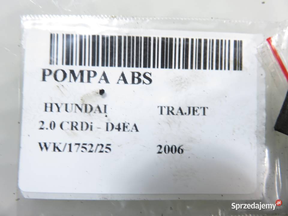 POMPA ABS HYUNDAI TRAJET 589203A300 5WY7402A sprzedam