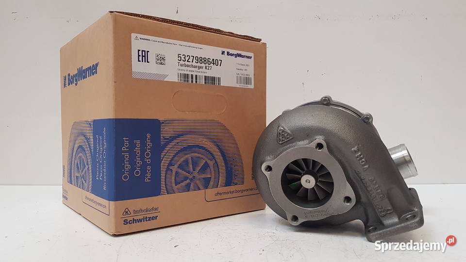 Turbosprężarka BorgWarner KKK 53279886407 Siedlce