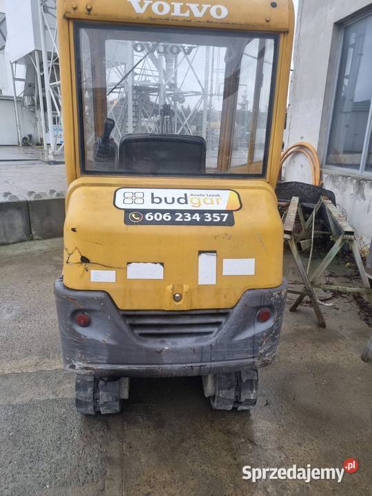 Minikoparka VOLVO EC15B Tomaszów Lubelski