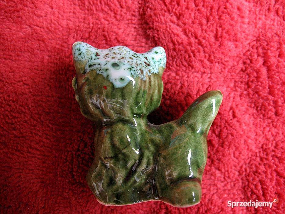 Kot Zielony kotek Figurka Stary Design 45 x 4 x zielony mazowieckie Siedlce