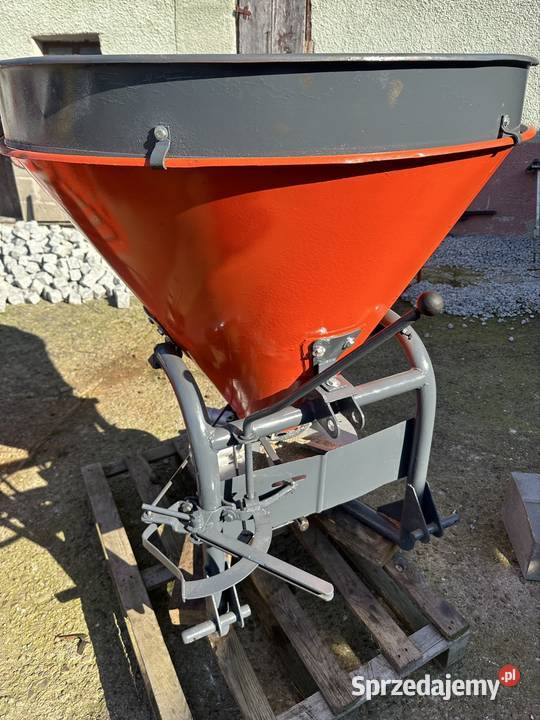 Rozsiewacz nawozów RNZ lej lejek 300L Super Stan Targowisko