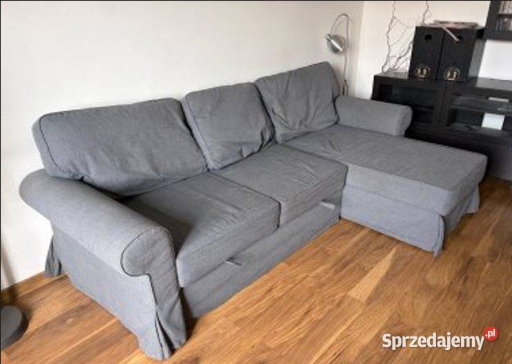 Sofa ikea Evertsberg rozkladana z pojemnikiem na mazowieckie Wilga
