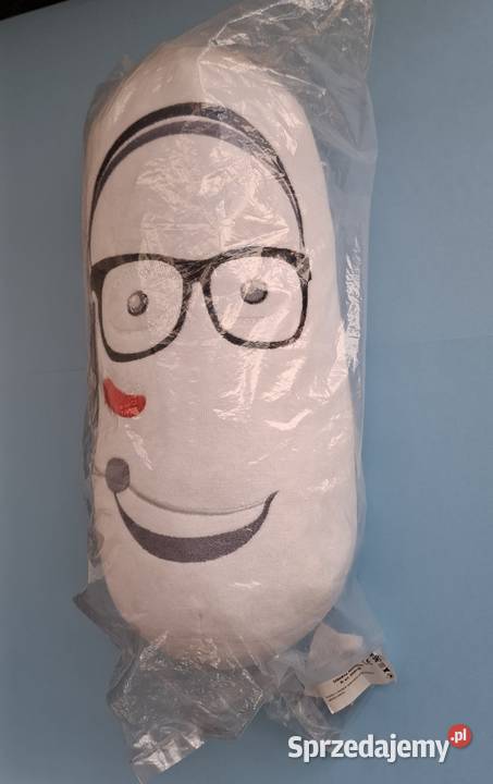 Nowa maskotka poduszka Tic Tac Kibic Komentator mazowieckie Maków Mazowiecki