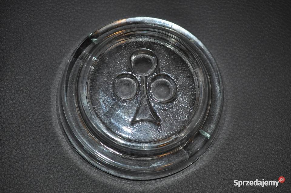 popielniczka brydżowa TREFL HS Ząbkowice PRL Porcelana i szkło mazowieckie Warszawa