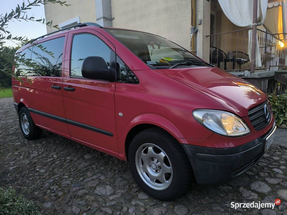 Mercedes Vito 22 Tempomat Klima Nawigacja 6osób Rok produkcji 2008 Mercedes-Benz Kajanka