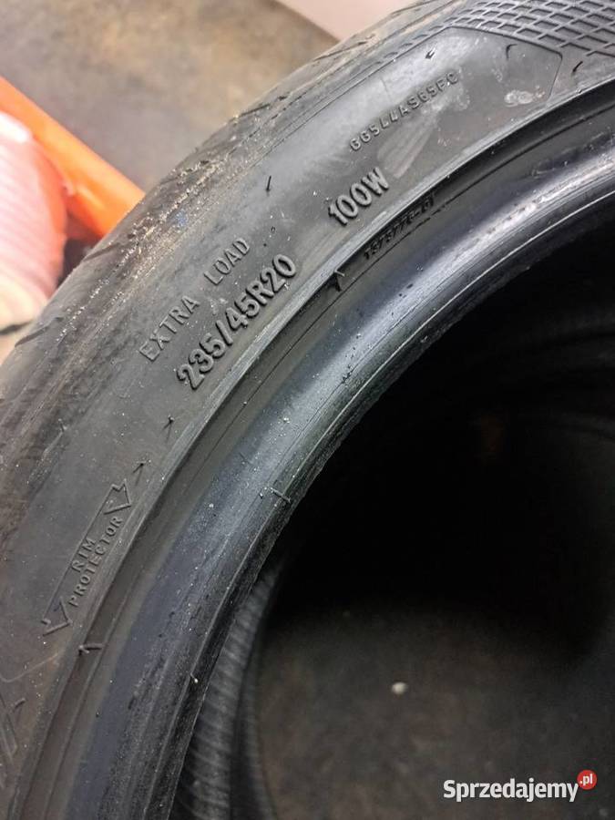 Opony 235 45 20 100W sprzedam