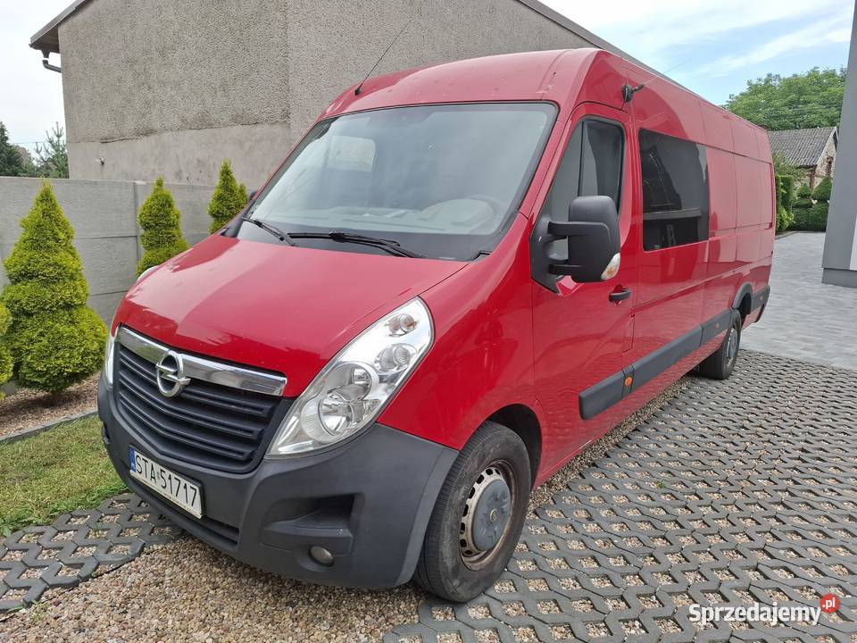 Opel Movano 23 163 Diesel Maxi Brygadówka 7Osób manualna Kłobuck