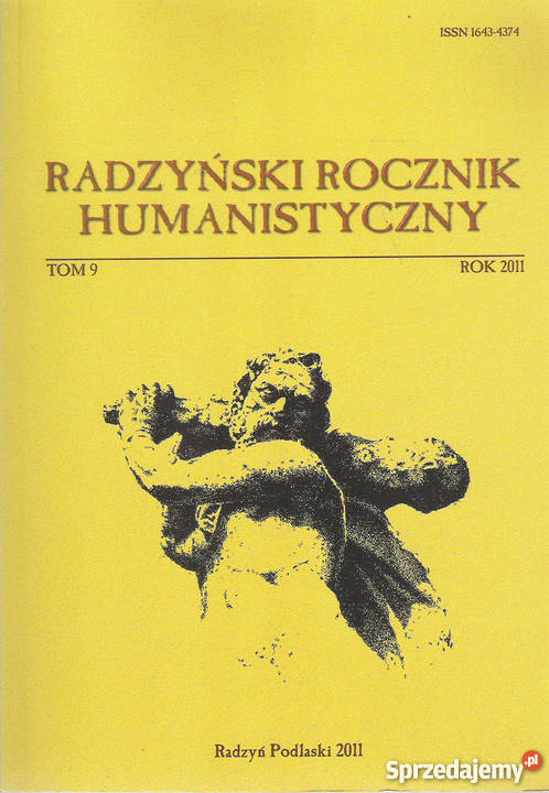 Radzyński Rocznik Humanistyczny tom 9 Rok wydania 2011 Puławy