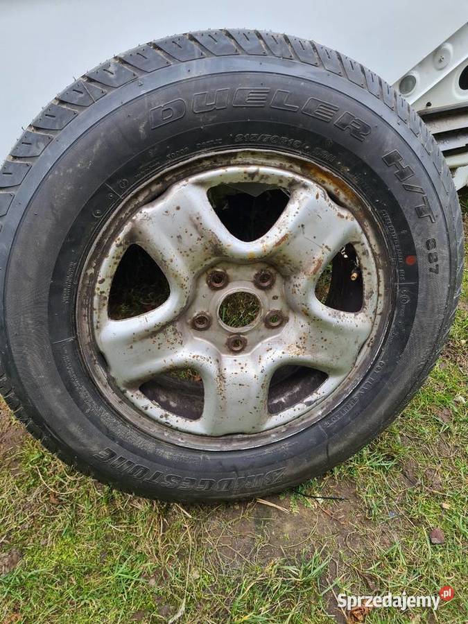 Felga z oponą RAV 4 stalowe mazowieckie Łaskarzew