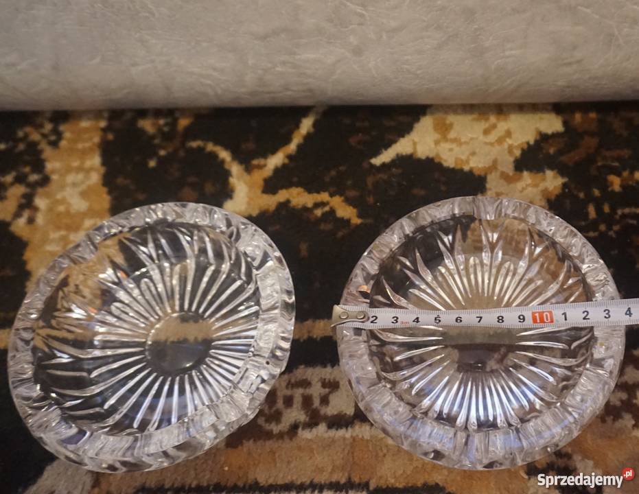 Popielniczka kryształowa z PRL Szczecin sprzedam