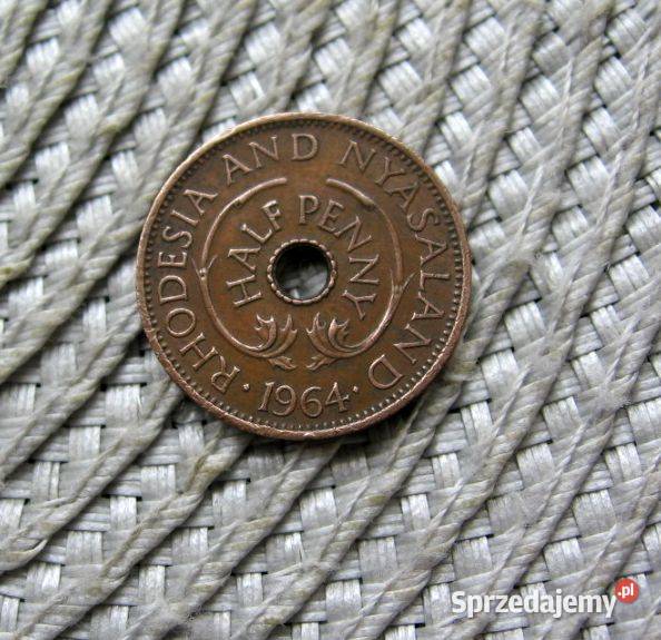 Rodezja 12 pensa 1964 Kalisz