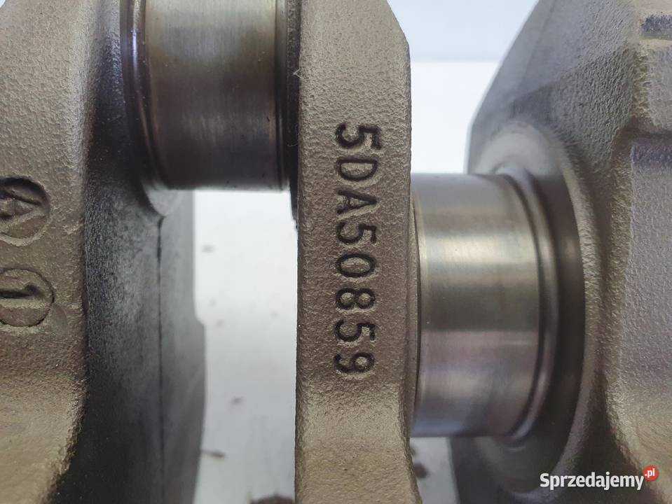 Audi A4 B6 20 20V WAŁ KORBOWY ALT 5DA50859 osobowe Blok silnika lubelskie Janów