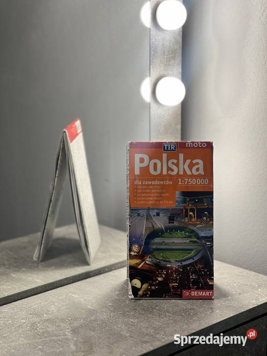 Mapa Polska zawodowców Tir Moto Demart 11750000 sprzedam