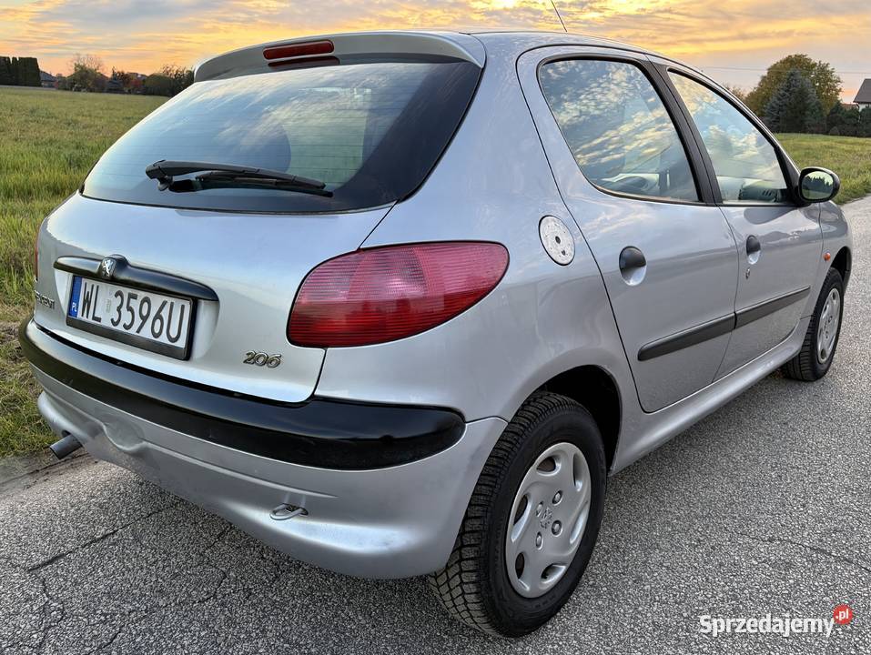 Peugeot 206 11 Benzyna OKAZJA Film prezentacja centralny zamek Warszawa sprzedam