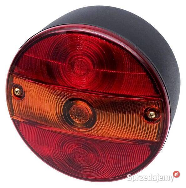 Lampa tylna zespolona okrągła 142 mm prawa 1224V