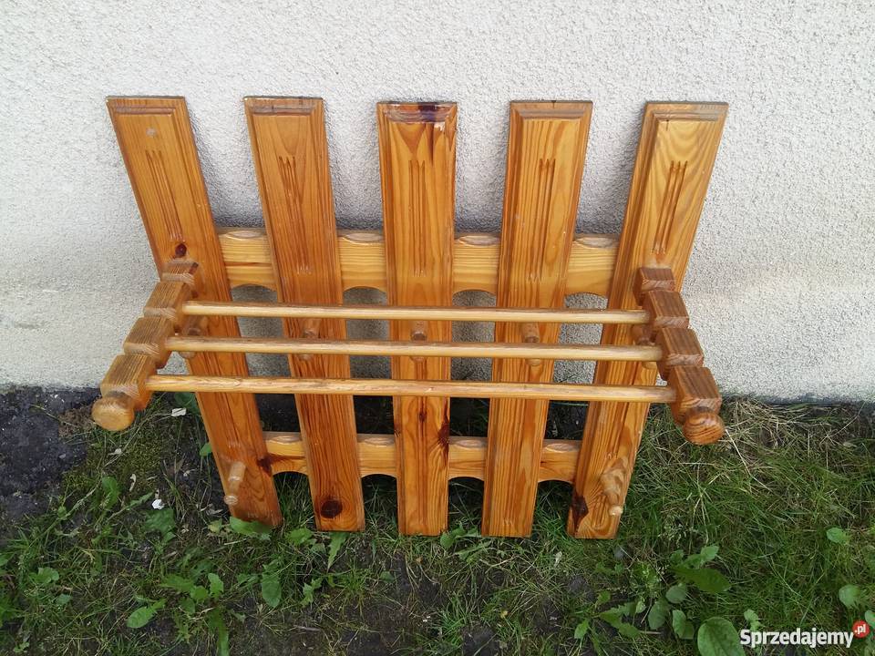 Drewniany wieszak garderoba 289 Kościan