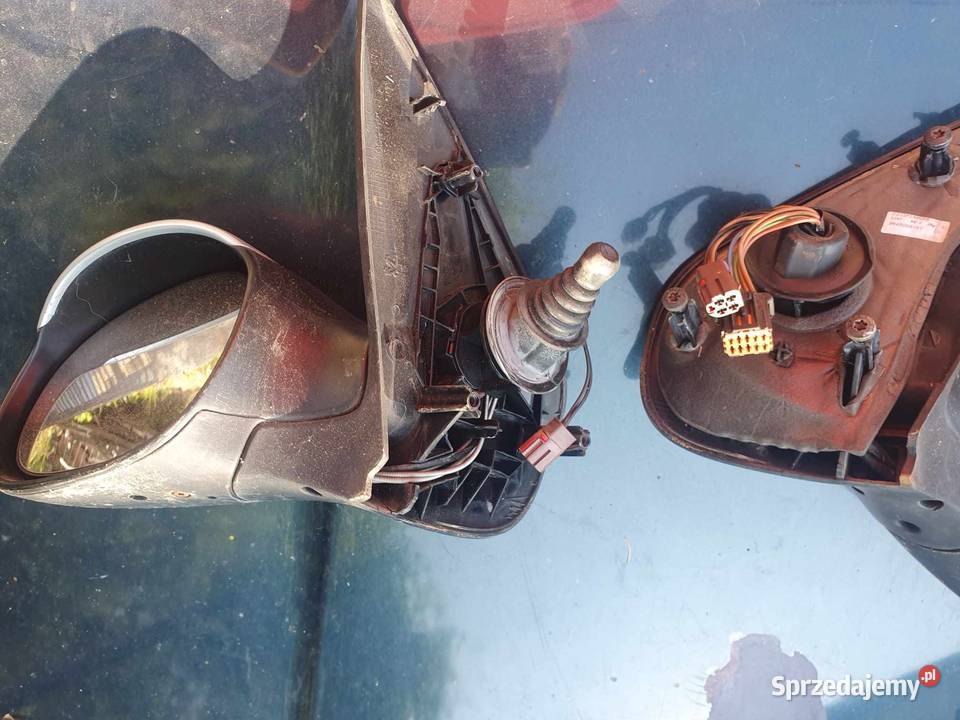 Lusterko zewnętrzne prawe lewe srebrne elektryka Kraków