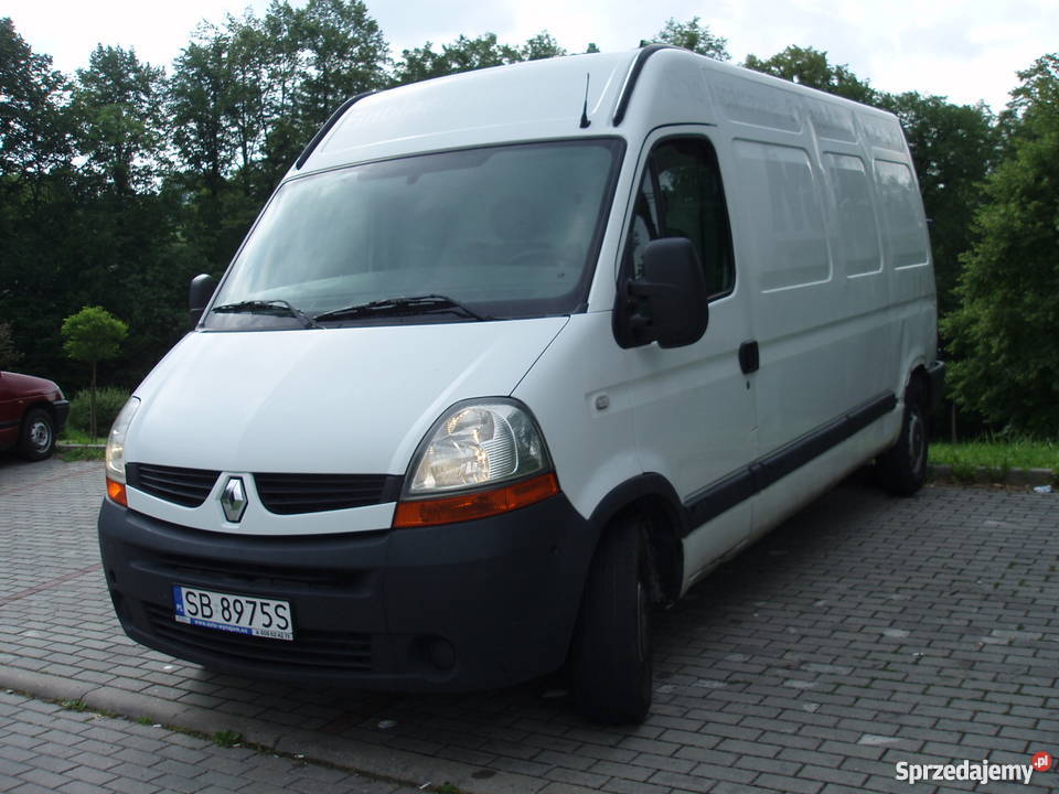Renault Master L3H2 Klima Nawi Rok produkcji 2007 Renault Samochody dostawcze Bielsko-Biała
