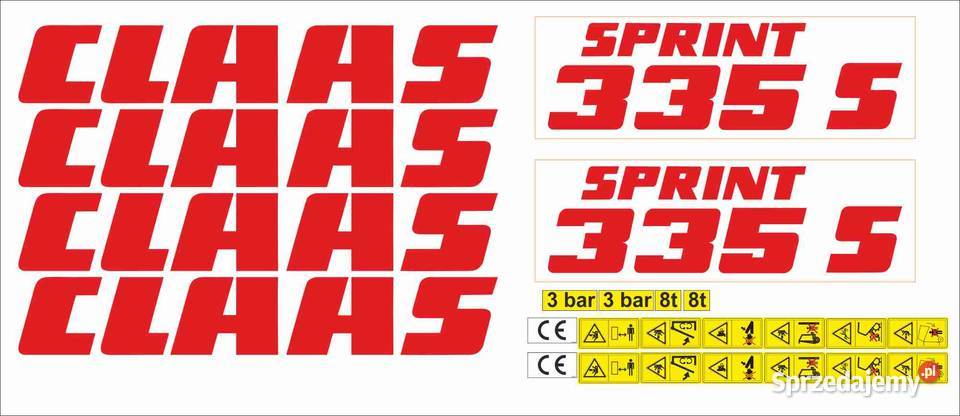 Przyczepa samozbierająca claas sprint 335 s Pleszew
