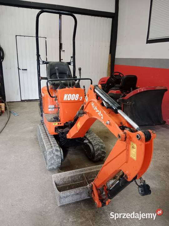 Kubota K0083 mini koparka koparka podkarpackie