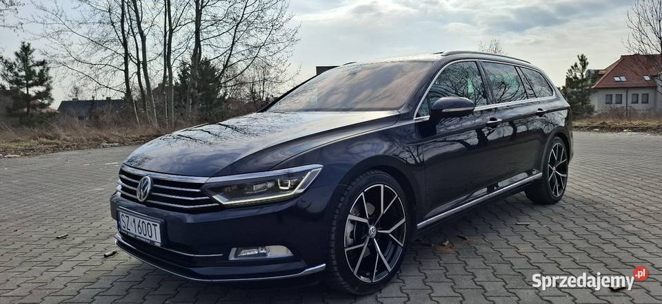 Volkswagen Passat b8 highline salon polska relingi dachowe Zabrze sprzedam