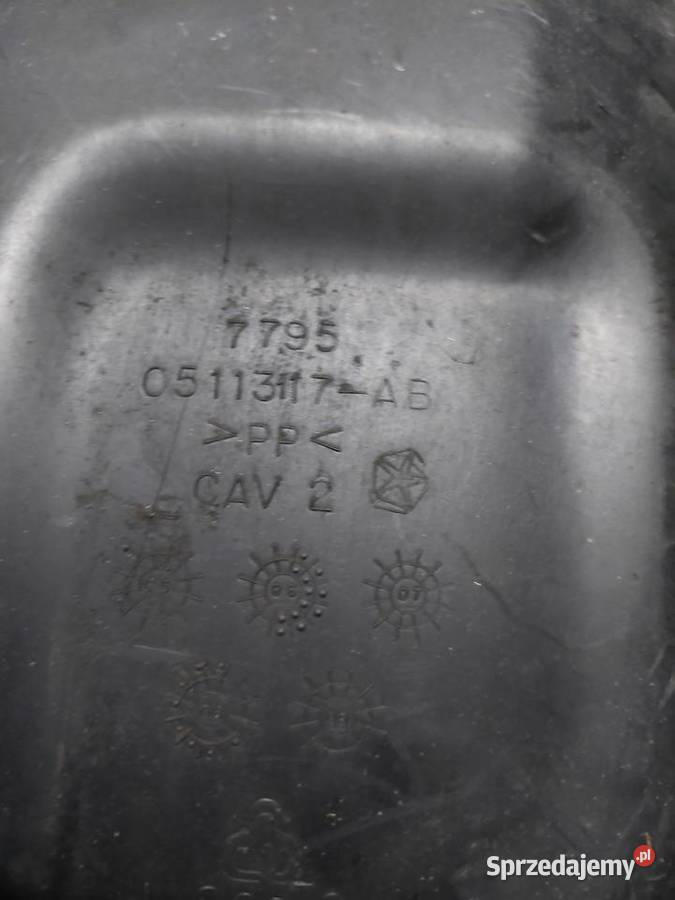 Nadkole lewe tylne chrysler gran voyager lancia Gorzów Wielkopolski