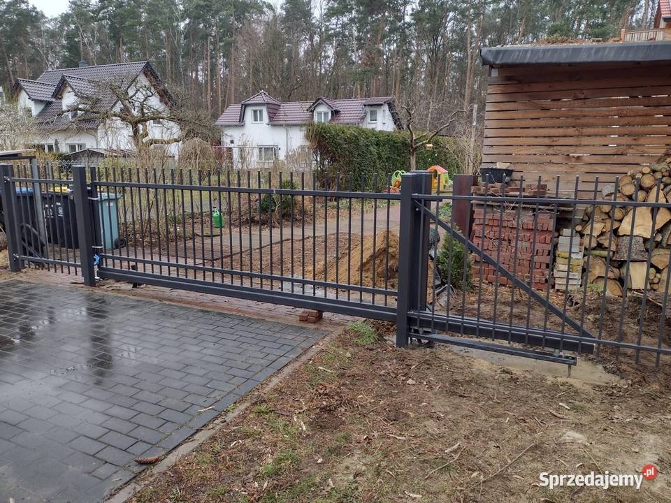 Ogrodzenie Panelowe brama przesuwna Dom i Ogród Słubice