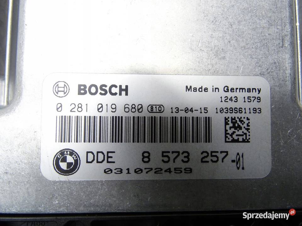 KOMPUTER STEROWNIK SILNIKA 8573257 BMW F30 F20 osobowe