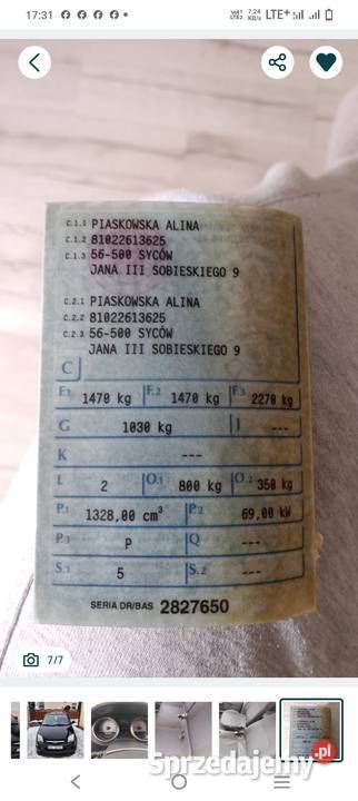 Suzuki Ignis zadbany na ryby 13 klima 1300cm3