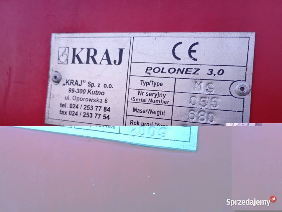 Zestaw uprawowosiewny Siewniki i sadzarki wielkopolskie Szamoty