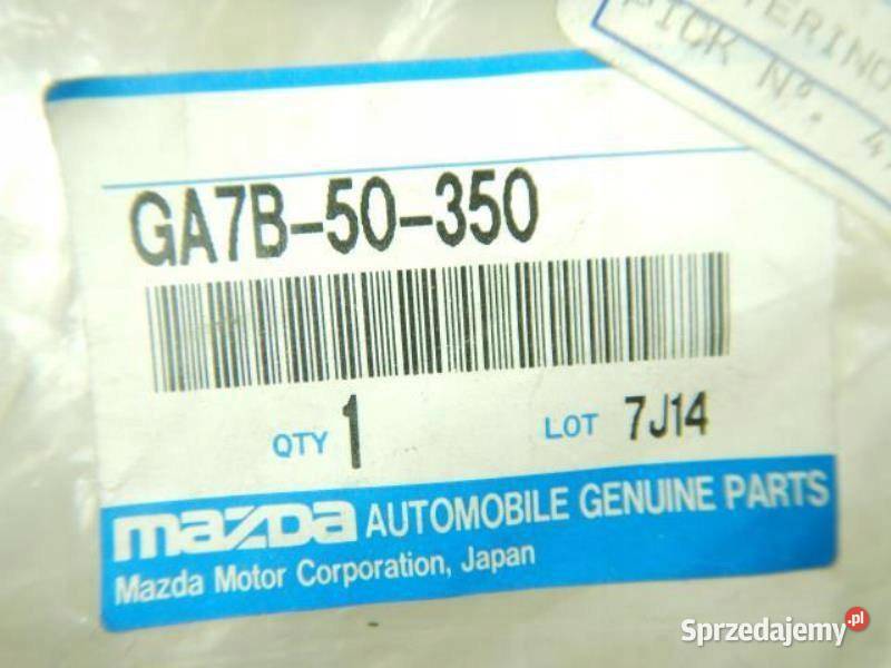 ŚLIZG ZDERZAKA LEWY TYŁ MAZDA 626 9112 GA7B50350