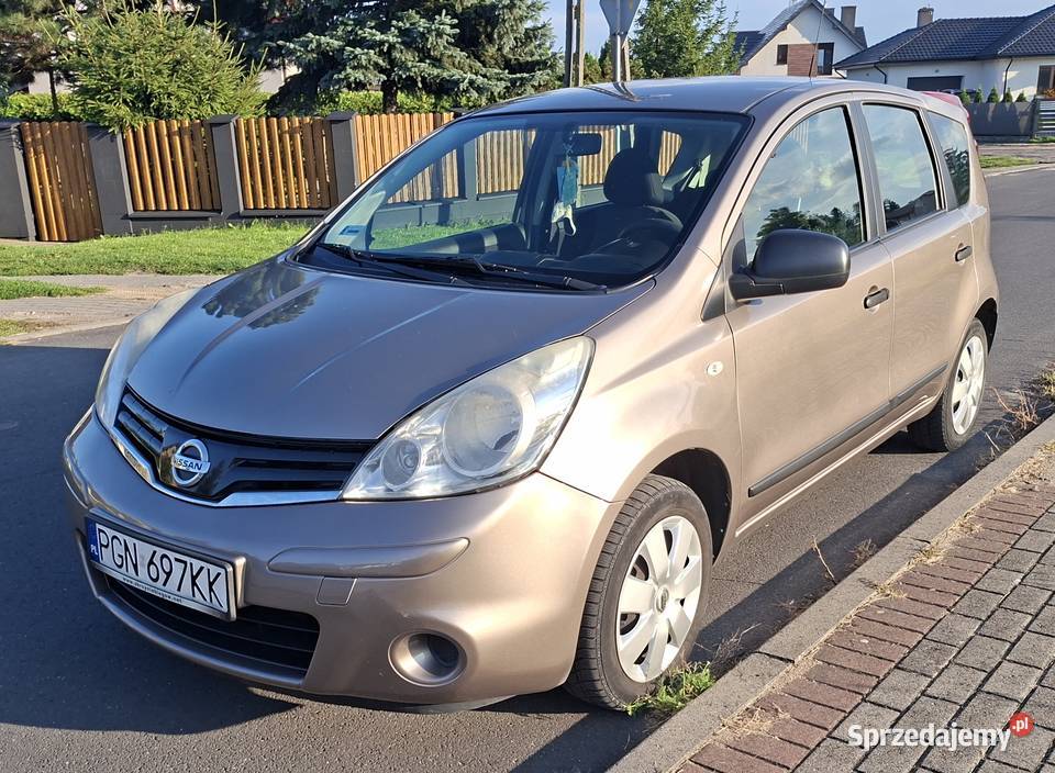 Nissan Note prywatnie ładny 154000km Witkowo